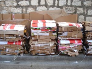 recyclable cardboard boxes