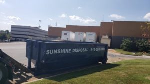 small dumpster rental container sunshine disposal