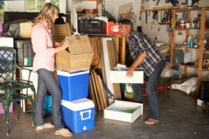 This is a picture for a blog about spring cleaning made easy with a small dumpster rental.